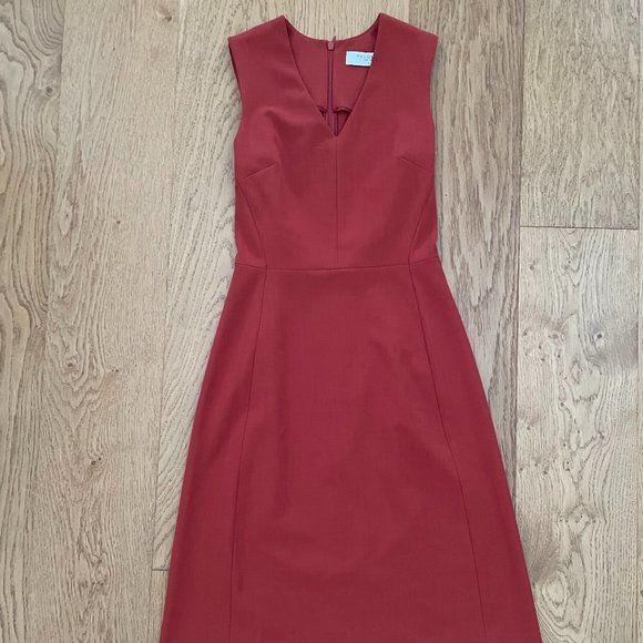 MM Lafleur Annie Dress in Brick Red Size 0 - Picture 6 of 7